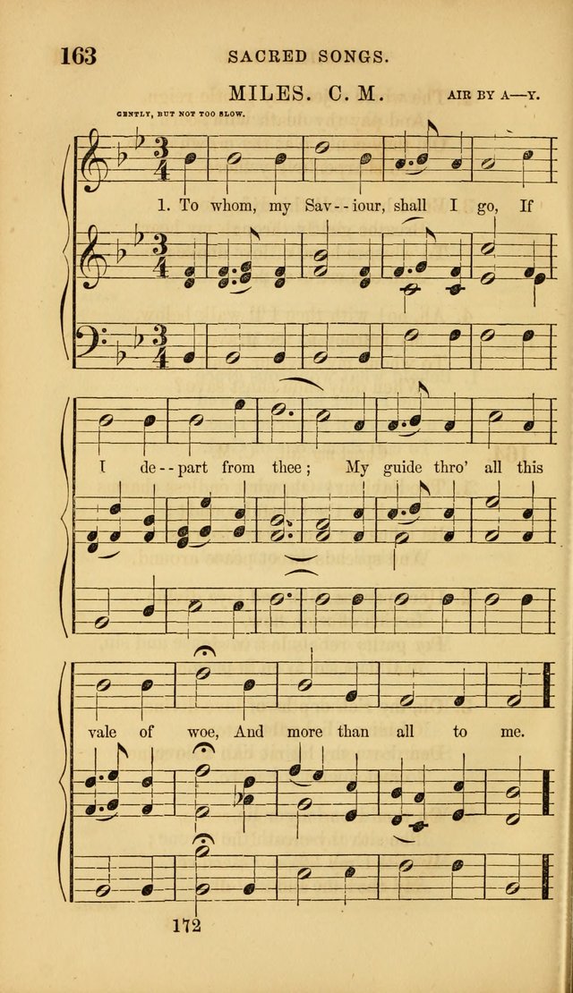 Sacred Songs for Family and Social Worship: comprising the most approved spiritual hymns with chaste and popular tunes ( New ed. rev. and enl.) page 174