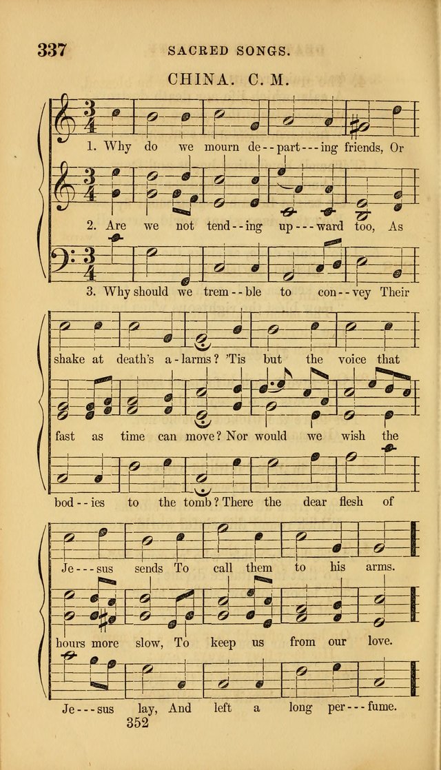Sacred Songs for Family and Social Worship: comprising the most approved spiritual hymns with chaste and popular tunes ( New ed. rev. and enl.) page 354