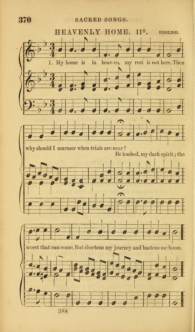 Sacred Songs for Family and Social Worship: comprising the most approved spiritual hymns with chaste and popular tunes ( New ed. rev. and enl.) page 390