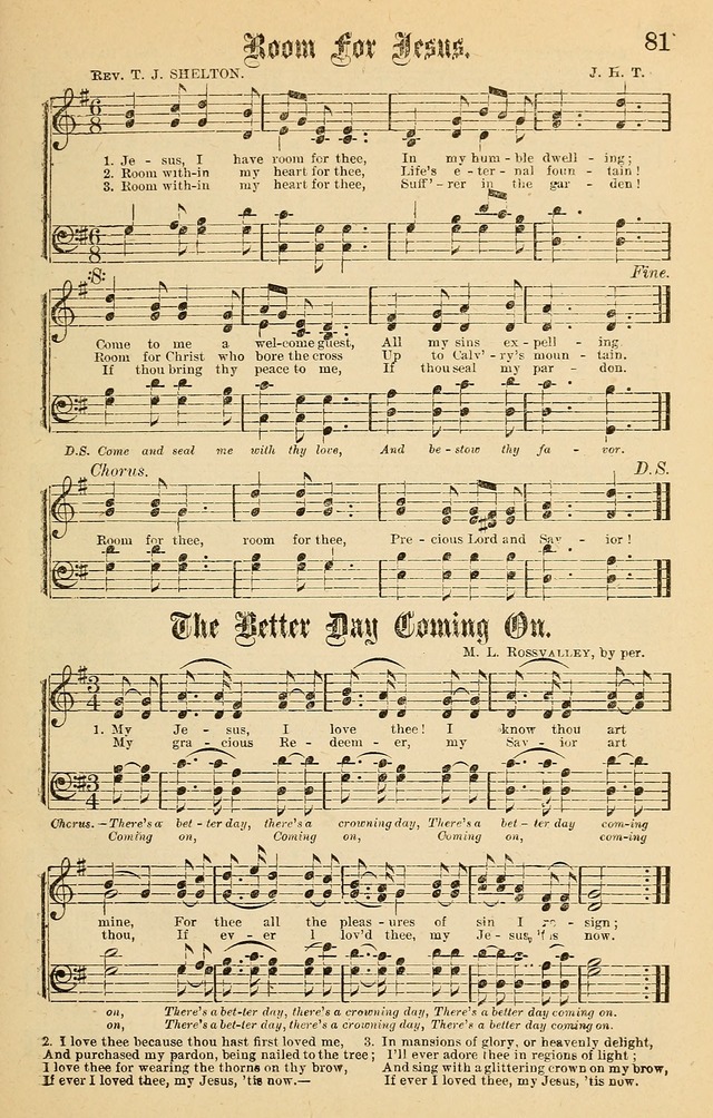 Spiritual Songs for Gospel Meetings and the Sunday School page 79