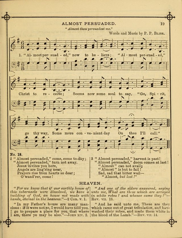 Song Sermons for General Use and Special Services page 19