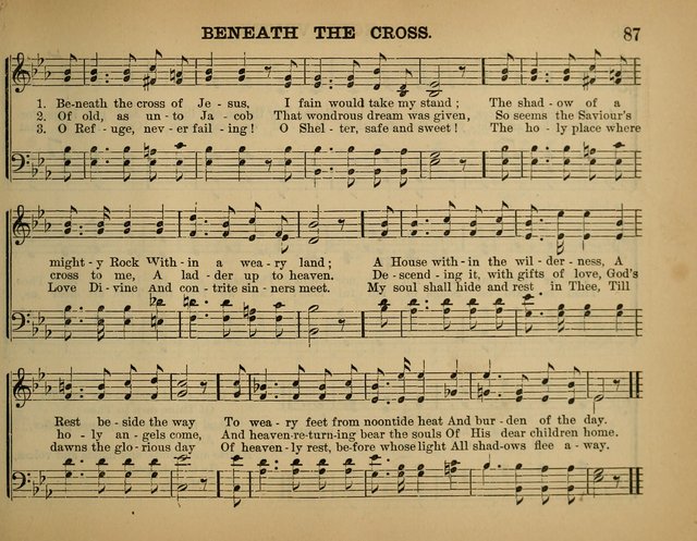 The Sunday School Hymnal: a collection of hymns and music for use in Sunday school services and social meetings page 87