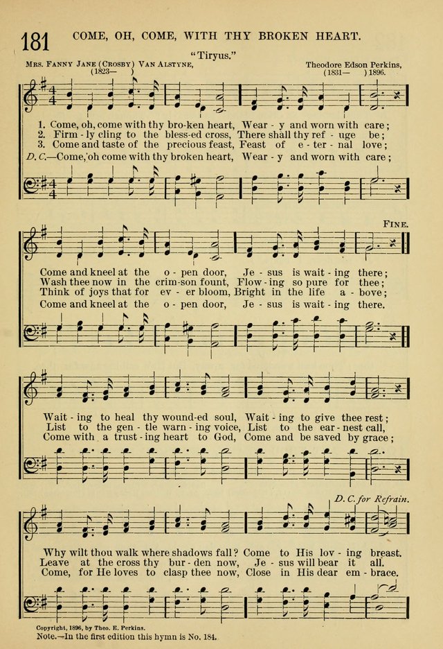 The Sunday School Hymnal: with offices of devotion page 196