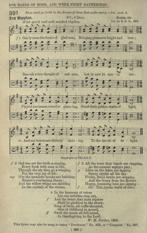 The Sunday School Hymnary: a twentieth century hymnal for young people (4th ed.) page 389