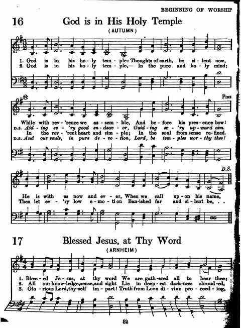 Sunday School Hymnal: with offices of devotion page 12