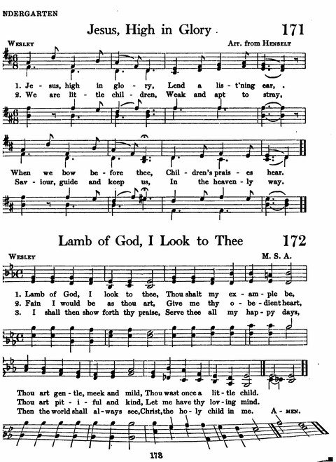 Sunday School Hymnal: with offices of devotion page 133