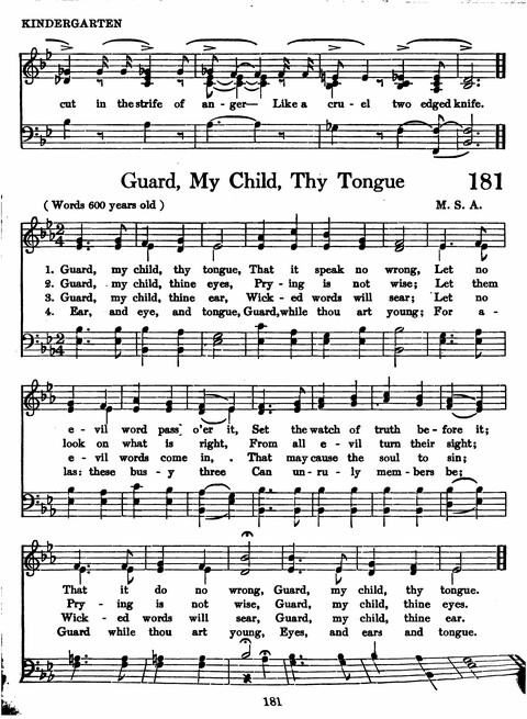 Sunday School Hymnal: with offices of devotion page 141