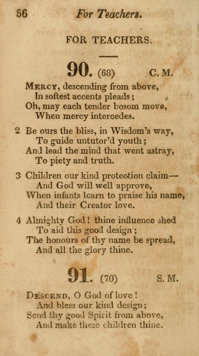 Sunday School Hymn Book. (19th ed) page 66