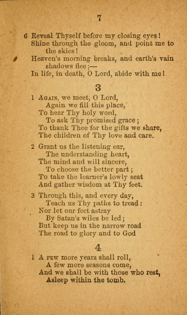 Sabbath-School Hymn-Book page 7