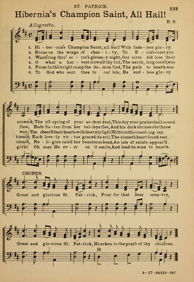Sunday School Hymn Book page 133