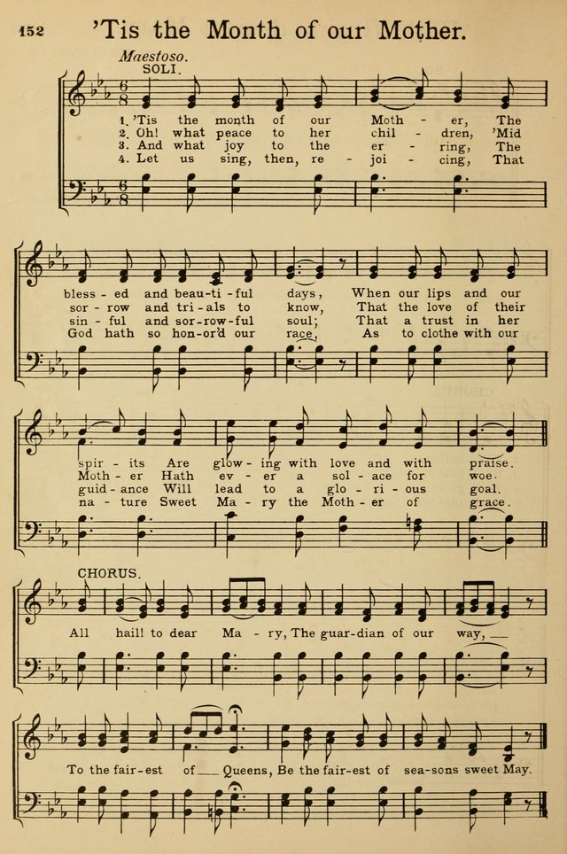 Sunday School Hymn Book page 152