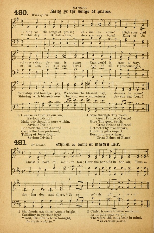 The Sunday-School Hymnal and Service Book (Ed. A) page 316
