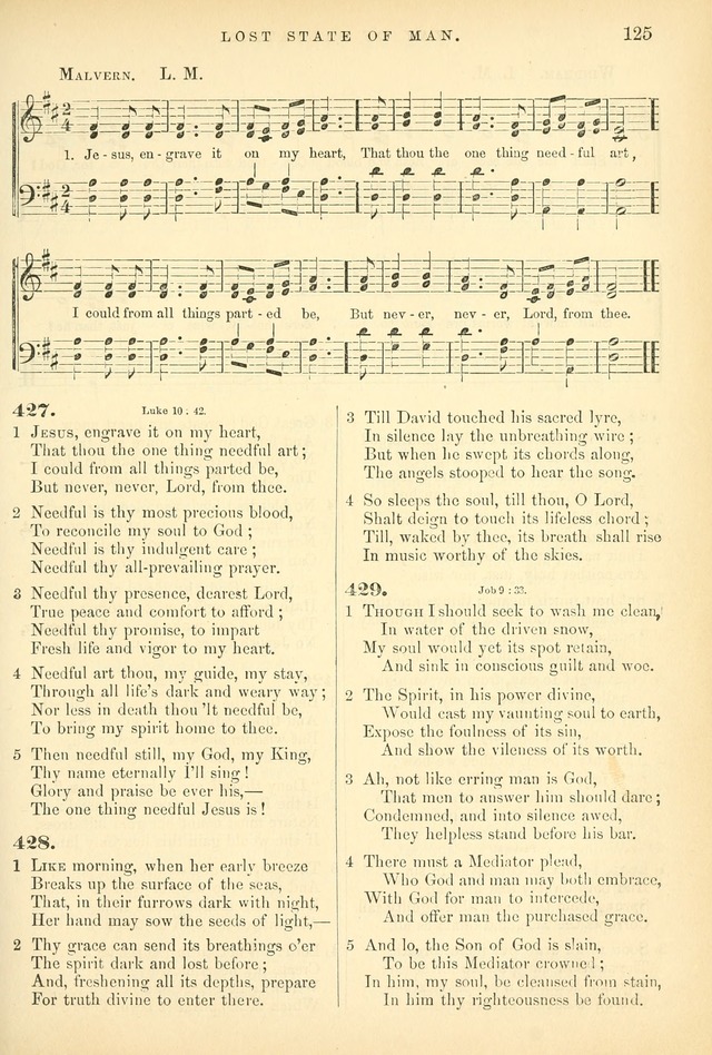 Songs for the Sanctuary: or hymns and tunes for Christian worship page 125