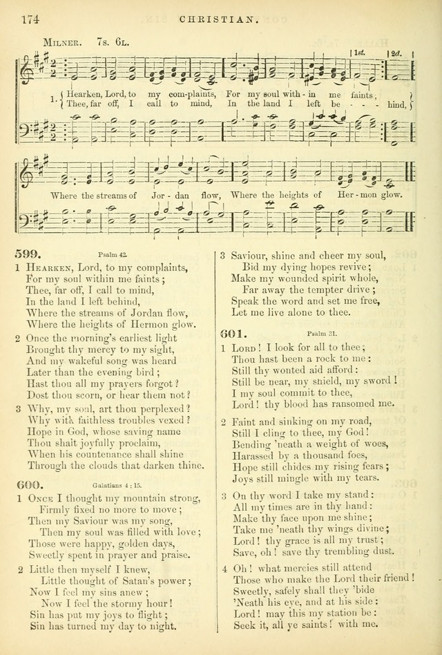 Songs for the Sanctuary: or hymns and tunes for Christian worship page 174