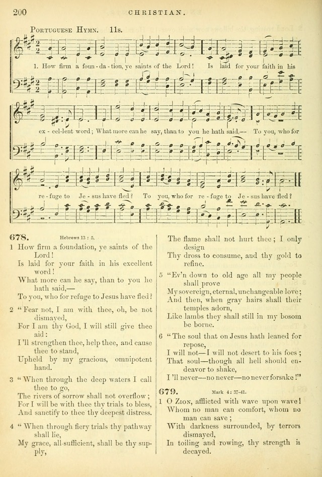 Songs for the Sanctuary: or hymns and tunes for Christian worship page 200