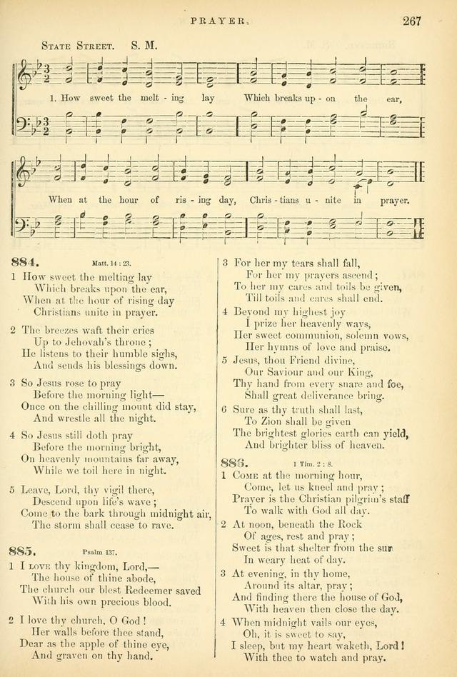 Songs for the Sanctuary: or hymns and tunes for Christian worship page 267