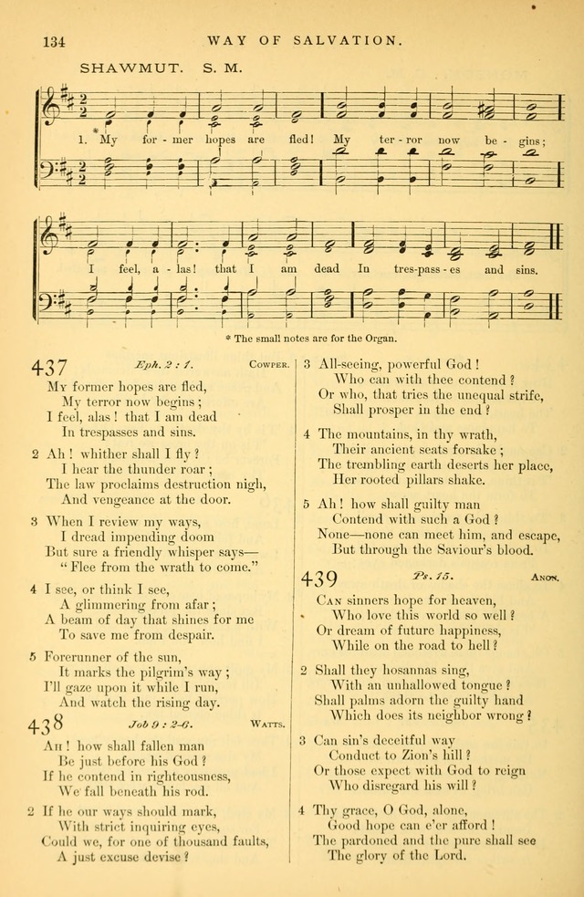 Songs for the Sanctuary: or hymns and tunes for Christian Worship page 135