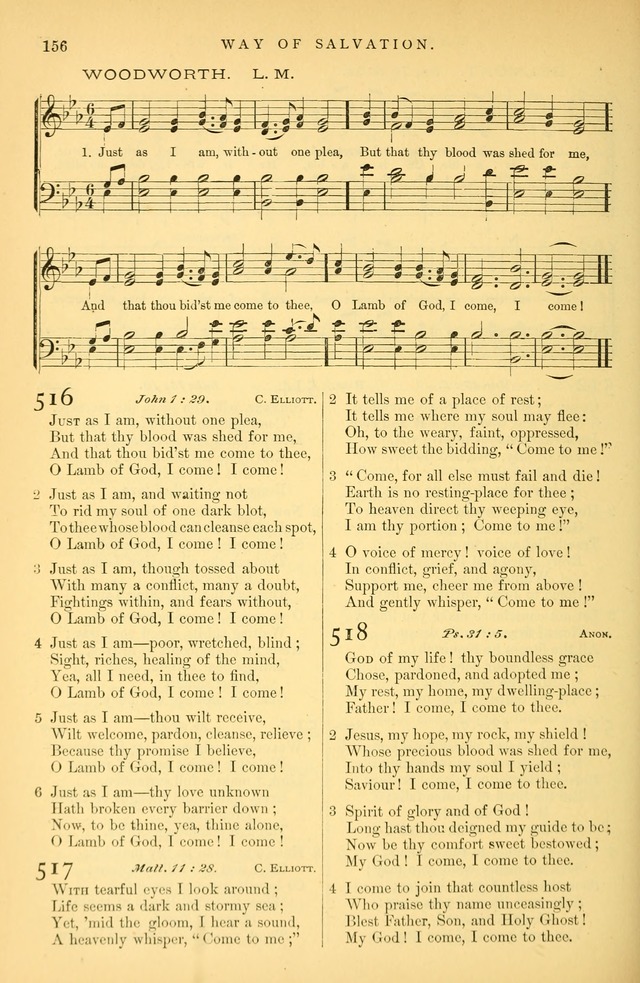 Songs for the Sanctuary: or hymns and tunes for Christian Worship page 157