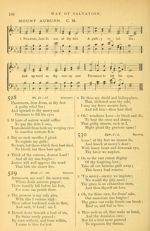 Songs for the Sanctuary: or hymns and tunes for Christian Worship page 161