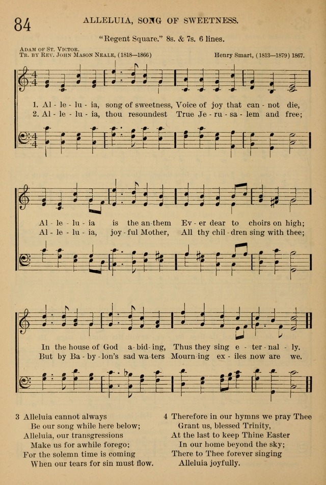 The Sunday School Hymnal: with offices of devotion page 78