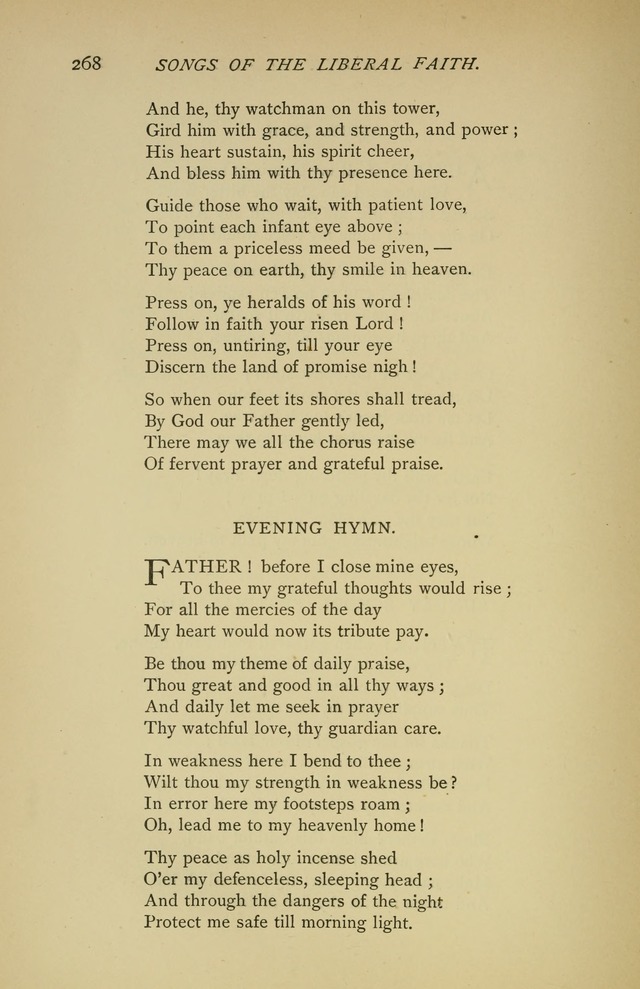 Singers and Songs of the Liberal Faith page 269