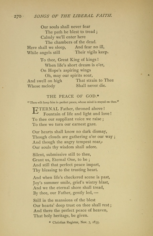 Singers and Songs of the Liberal Faith page 271