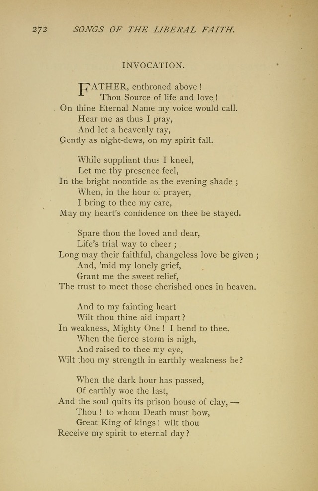 Singers and Songs of the Liberal Faith page 273