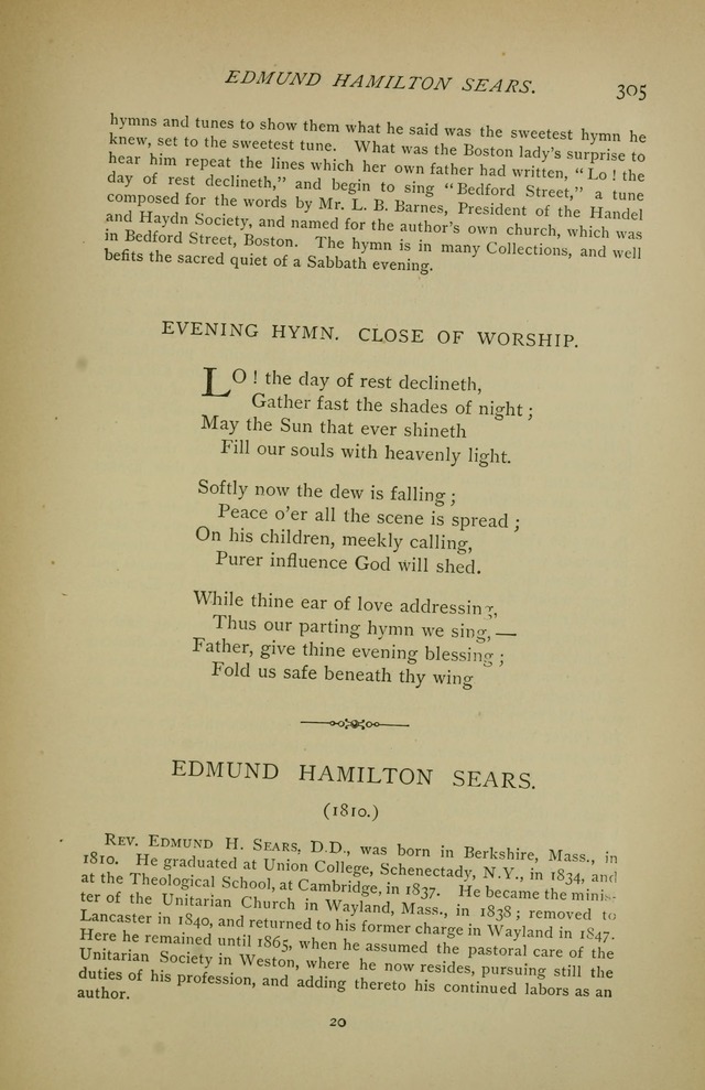Singers and Songs of the Liberal Faith page 306