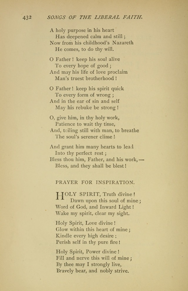 Singers and Songs of the Liberal Faith page 433
