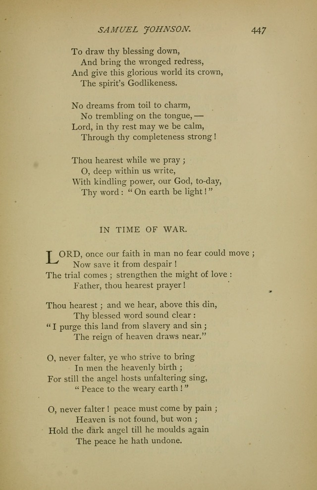 Singers and Songs of the Liberal Faith page 448