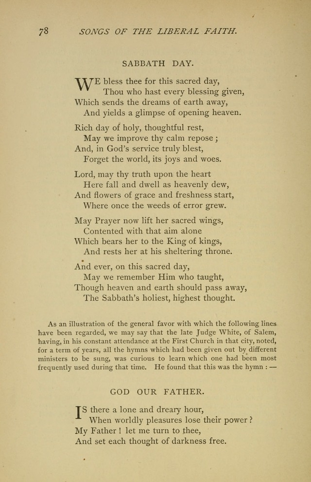 Singers and Songs of the Liberal Faith page 79