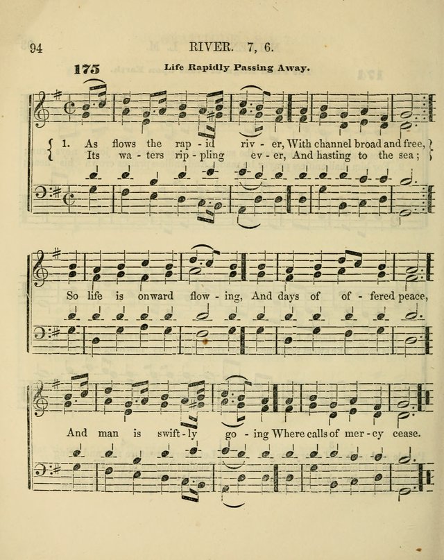 The Sabbath School Melodist: being a selection of hymns with appropriate music; for the use of Sabbath schools, families and social meetings page 96