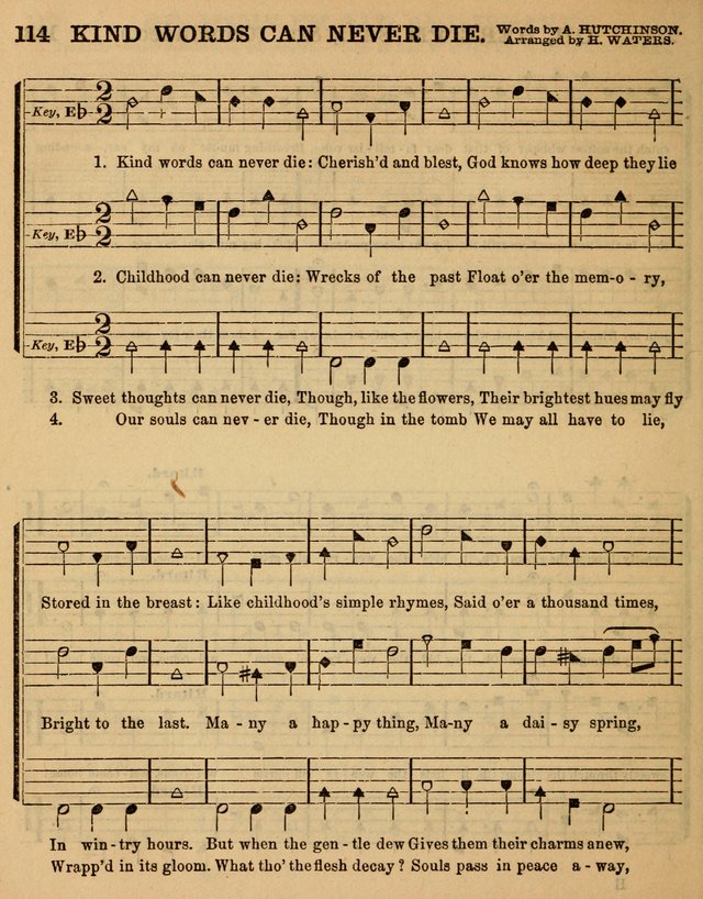 The Sabbath School Minstrel: being a collection of the most popular hymns and tunes, together with a great variety of the best anniversary pieces. The whole forming a complete manual ... page 116