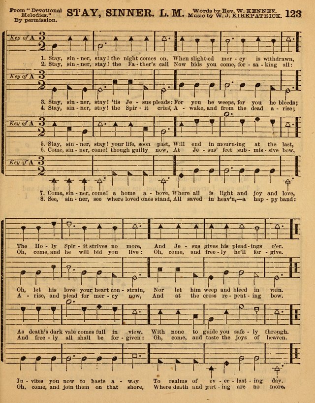 The Sabbath School Minstrel: being a collection of the most popular hymns and tunes, together with a great variety of the best anniversary pieces. The whole forming a complete manual ... page 125