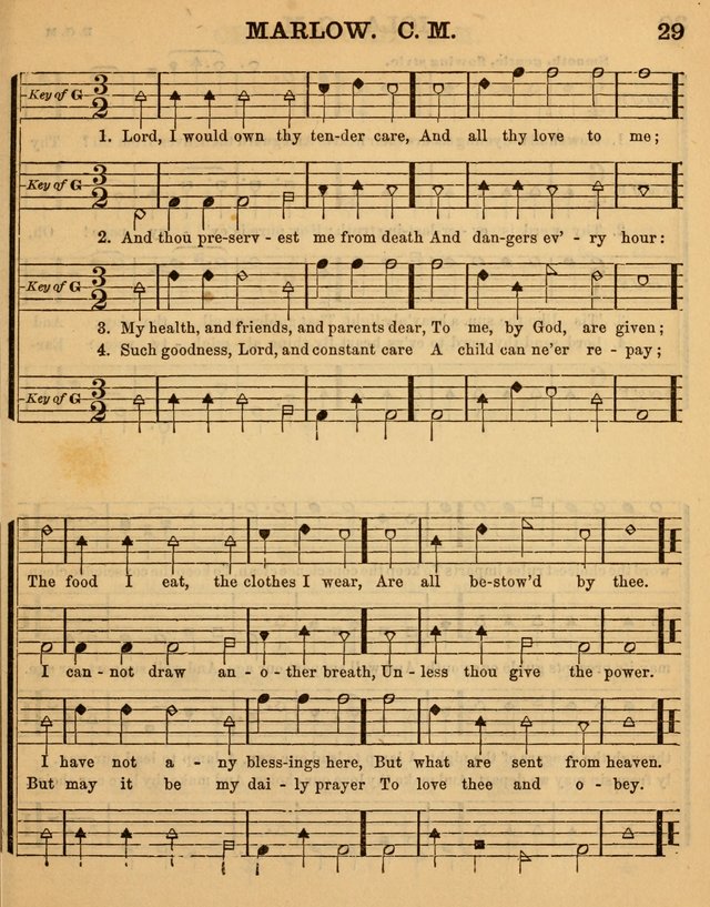 The Sabbath School Minstrel: being a collection of the most popular hymns and tunes, together with a great variety of the best anniversary pieces. The whole forming a complete manual ... page 29