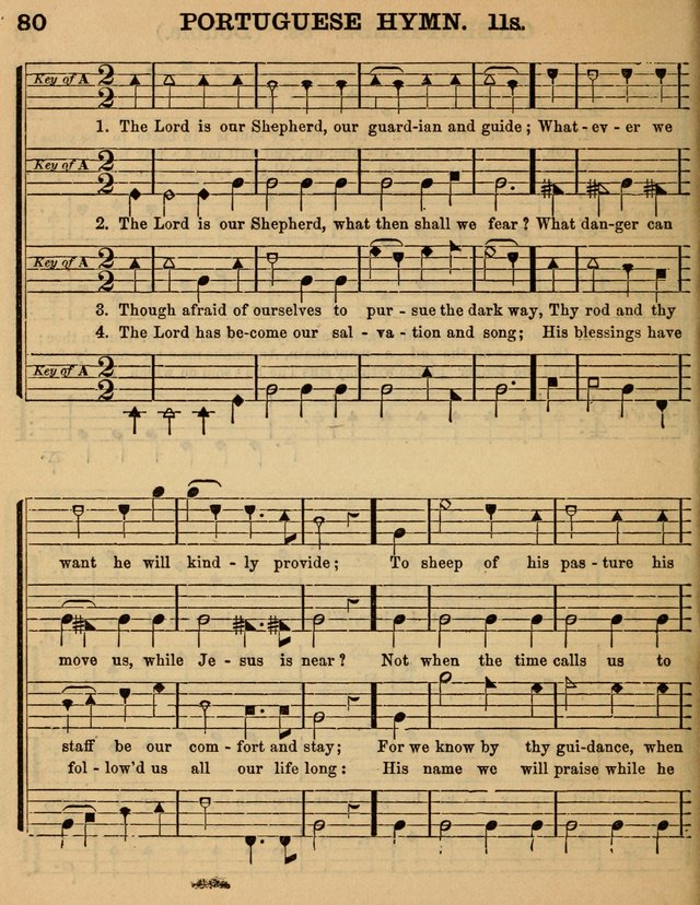 The Sabbath School Minstrel: being a collection of the most popular hymns and tunes, together with a great variety of the best anniversary pieces. The whole forming a complete manual ... page 80