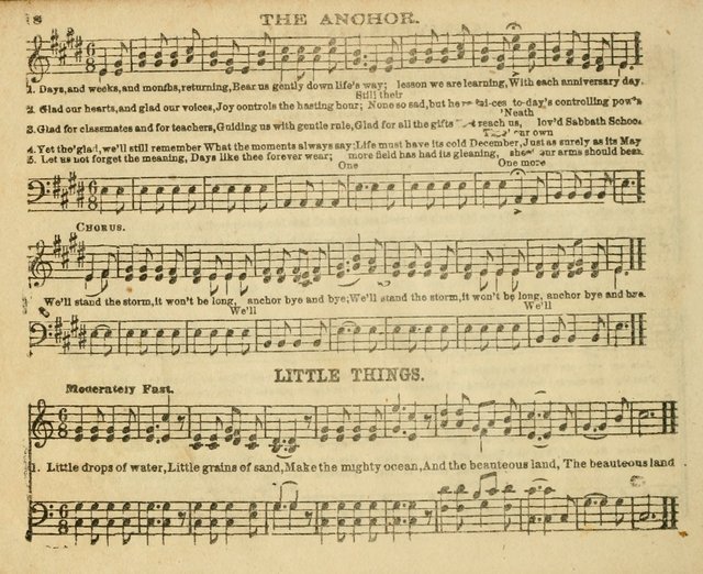 The Sunday-School Music Book: enlarged page 18