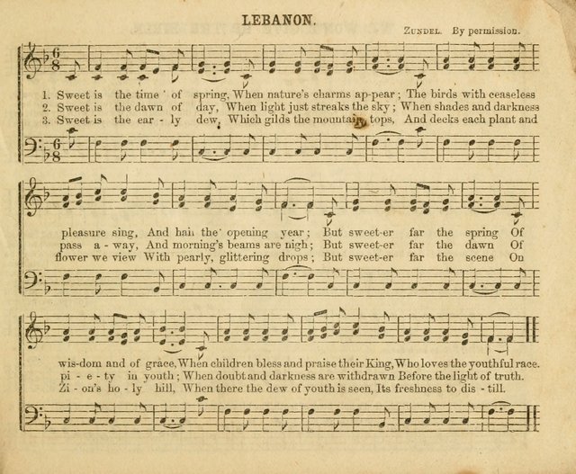 The Sunday-School Music Book: enlarged page 49