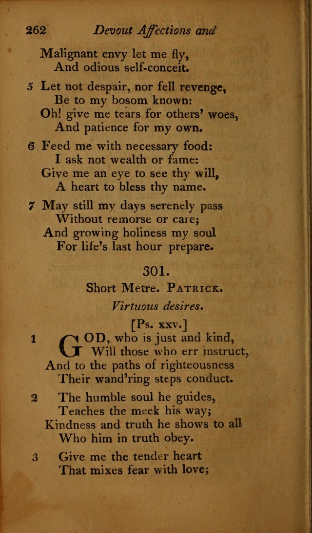 A Selection of Sacred Poetry: consisting of psalms and hymns, from Watts, Doddridge, Merrick, Scott, Cowper, Barbauld, Steele ...compiled for  the use of the Unitarian Church in Philadelphia page 262