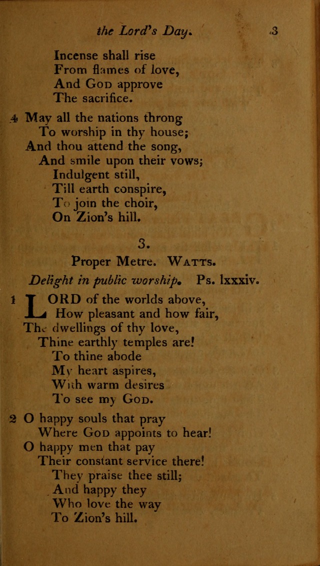 A Selection of Sacred Poetry: consisting of psalms and hymns, from Watts, Doddridge, Merrick, Scott, Cowper, Barbauld, Steele ...compiled for  the use of the Unitarian Church in Philadelphia page 3
