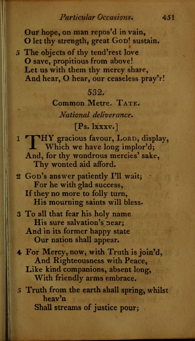 A Selection of Sacred Poetry: consisting of psalms and hymns, from Watts, Doddridge, Merrick, Scott, Cowper, Barbauld, Steele ...compiled for  the use of the Unitarian Church in Philadelphia page 451