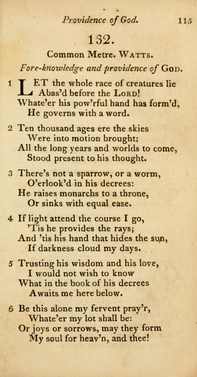 A Selection of Sacred Poetry: consisting of psalms and hymns from Watts, Doddridge, Merrick, Scott, Cowper, Barbauld, Steele, and others (2nd ed.) page 115