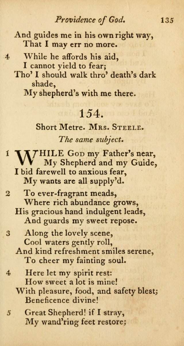 A Selection of Sacred Poetry: consisting of psalms and hymns from Watts, Doddridge, Merrick, Scott, Cowper, Barbauld, Steele, and others (2nd ed.) page 135