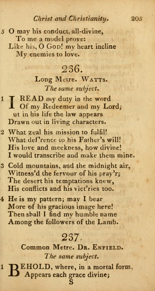 A Selection of Sacred Poetry: consisting of psalms and hymns from Watts, Doddridge, Merrick, Scott, Cowper, Barbauld, Steele, and others (2nd ed.) page 205