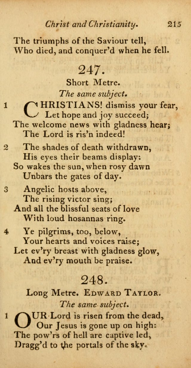 A Selection of Sacred Poetry: consisting of psalms and hymns from Watts, Doddridge, Merrick, Scott, Cowper, Barbauld, Steele, and others (2nd ed.) page 215