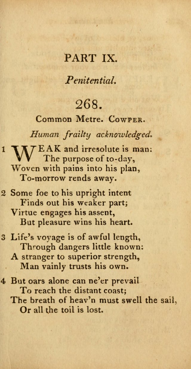 A Selection of Sacred Poetry: consisting of psalms and hymns from Watts, Doddridge, Merrick, Scott, Cowper, Barbauld, Steele, and others (2nd ed.) page 235