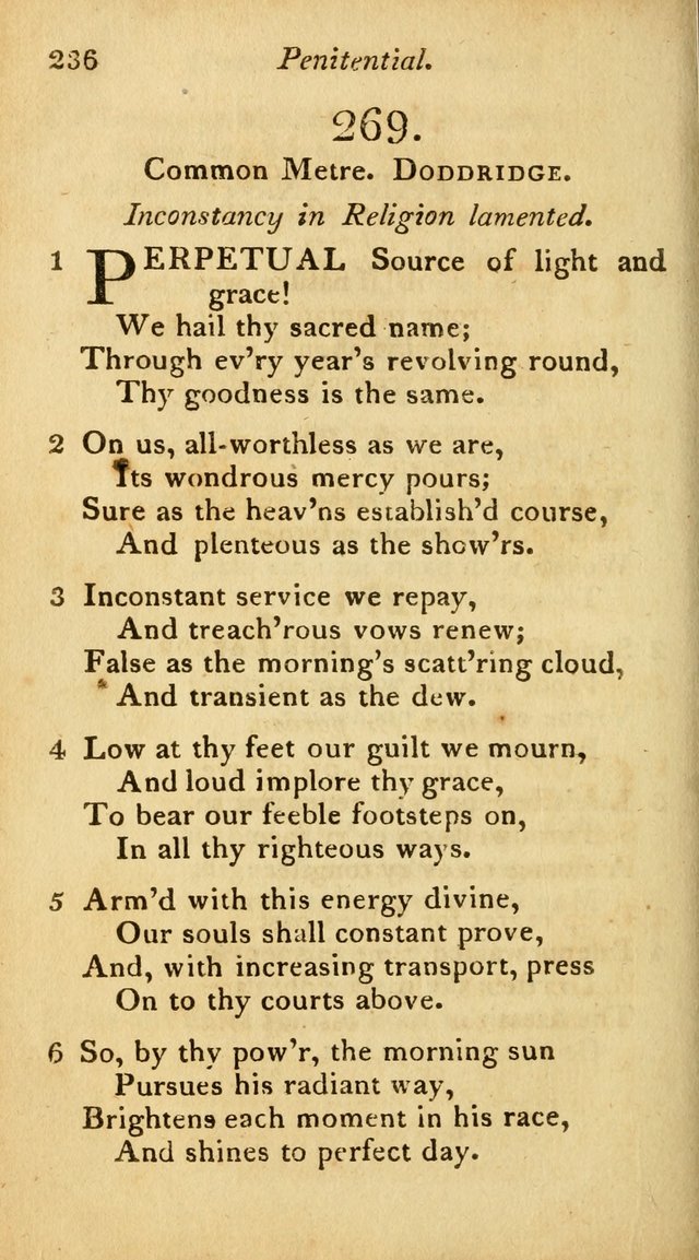 A Selection of Sacred Poetry: consisting of psalms and hymns from Watts, Doddridge, Merrick, Scott, Cowper, Barbauld, Steele, and others (2nd ed.) page 236