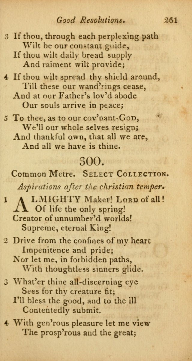 A Selection of Sacred Poetry: consisting of psalms and hymns from Watts, Doddridge, Merrick, Scott, Cowper, Barbauld, Steele, and others (2nd ed.) page 261