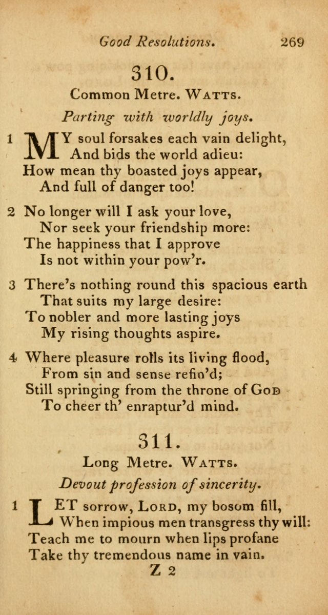 A Selection of Sacred Poetry: consisting of psalms and hymns from Watts, Doddridge, Merrick, Scott, Cowper, Barbauld, Steele, and others (2nd ed.) page 269