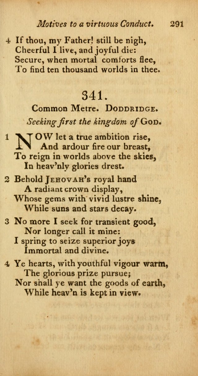 A Selection of Sacred Poetry: consisting of psalms and hymns from Watts, Doddridge, Merrick, Scott, Cowper, Barbauld, Steele, and others (2nd ed.) page 291
